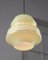 Mid-Century Pendant Lamp in Green Glass and Brass, Image 11