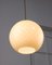 Mid-Century Pendant Lamp in Yellow Glass and Brass 8