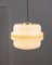 Mid-Century Pendant Lamp in Glass and Brass, Image 4