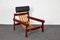 MP-41 Leather & Rosewood Armchair by Percival Lafer for Percival Lafer, Brazil, 1960s 7