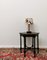 Lampada da tavolo vintage con paralume artistico, Belgio, Immagine 7