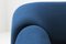 F598 Stuhl mit blauem Stoffbezug von Pierre Paulin für Artifort 1