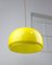 Mid-Century Pendant Lamp in Yellow Glass and Brass 11