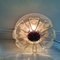 Lámpara de techo modernista Mid-Century de vidrio esmerilado, años 60, Imagen 7