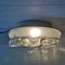 Mid-Century Modernist Frosted Glass Ceiling Lamp, 1960s, Image 6
