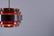 Steel Pendant Lamp attributed to Lakro, 1970s 6