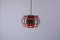 Steel Pendant Lamp attributed to Lakro, 1970s 3