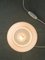 Lámpara de mesa Swirl vintage pequeña de cristal de Murano, años 70, Imagen 9