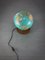 Beleuchteter Mid-Century Globus aus Glas, 1960er 2