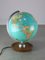 Beleuchteter Mid-Century Globus aus Glas, 1960er 8