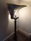 Lámpara de pie Art Déco de latón y metal de Maison Malabert, años 30, Imagen 3