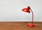 Lámpara de mesa 6556 alemana Mid-Century en rojo de Christian Dell para Kaiser Idell, años 60, Imagen 14