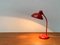 Lámpara de mesa 6556 alemana Mid-Century en rojo de Christian Dell para Kaiser Idell, años 60, Imagen 11
