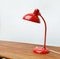 Lampe de Bureau 6556 Mid-Century Rouge par Christian Dell pour Kaiser Idell, Allemagne, 1960s 18