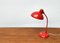 Mid-Century German Red 6556 Table Lamp by Christian Dell for Kaiser Idell, 1960s 1