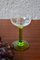 Bicchieri da vino trasparenti e verdi di Meisenthal, set di 12, Immagine 3