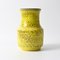 Vaso giallo in ceramica di Leo Knödgen, anni '60, Immagine 4