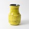 Vaso giallo in ceramica di Leo Knödgen, anni '60, Immagine 1