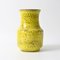 Vaso giallo in ceramica di Leo Knödgen, anni '60, Immagine 2