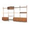 Large Vintage Wall System / Wall Unit by Poul Cadovius, 1960s 2