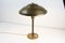 Dänische Art Deco Messing Tischlampe, 1930er 13