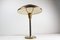 Danish Art Deco Brass Table Lamp, 1930s, Image 3