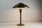 Danish Art Deco Brass Table Lamp, 1930s, Image 9