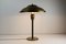 Lampe de Bureau Art Déco en Laiton, Danemark, 1930s 9