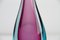 Vintage Murano Teardrop Sommerso Vase, 1960s 6