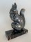 Art Deco Squirrel in Silver Regula by M Font, 1920s 1