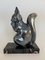 Art Deco Squirrel in Silver Regula by M Font, 1920s 2