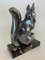 Art Deco Squirrel in Silver Regula by M Font, 1920s 7