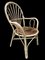 Vintage Armlehnstuhl aus Rattan, 1960 2