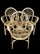 Vintage Armchairs in Rattan, 1970s, Set of 3 1