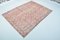 Vintage Modern Orange & Pink Color Rug, Image 4