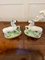 Antique Victorian Staffordshire White Horses, 1860s, Set of 2 3