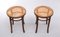 Wicker Model 4601 Stools from Thonet, 1960s, Set of 2 4