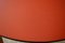 Large Round Dining Table with Red Tray, 1950s 18