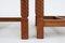 Art Deco Dining Room Charis in Oak and Leather, 1940s, Set of 8, Image 3