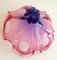 Pink & Lavender Coloured Murano Glass Bowl, 1950s 3