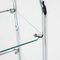 Chrome and Glass Shelf in Bauhaus Style, 1970s 6