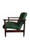 Fauteuils Mid-Century en Jacquard Vert par Edmund Homa, 1962, Set de 2 5