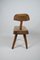 Brutalist Wooden Side Chair 6