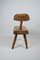 Brutalist Wooden Side Chair, Image 6