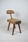 Brutalist Wooden Side Chair, Image 5