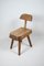 Brutalist Wooden Side Chair 8