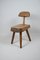 Brutalist Wooden Side Chair 1