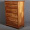 Antique Biedermeier Cherry Commode with 6 Drawers, 1830s, Image 17