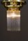 Deckenlampe mit Glasstäben, 1920er 4