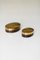 Oval Boxes in Brass and Wood, 1970s, Set of 2 4